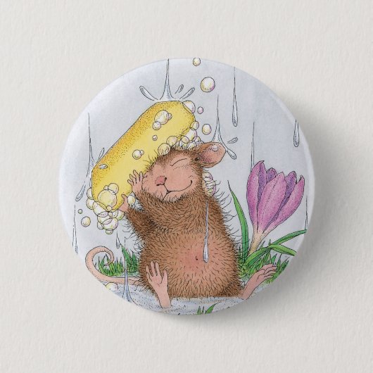 House-Mouse Design® - Good Clean Fun Ronde Button 5,7 Cm (Voorkant)