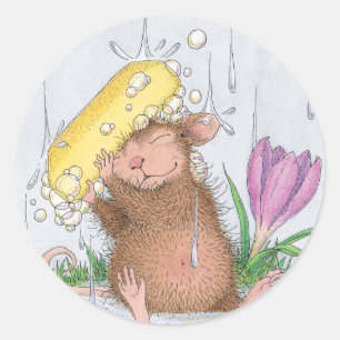 House-Mouse Design® - Good Clean Fun Ronde Sticker