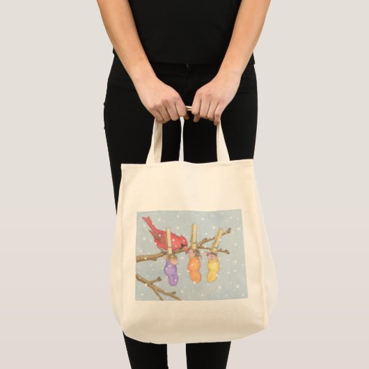 House-Mouse Design® - Grocery Bag Tote Bag (Voorkant (product))