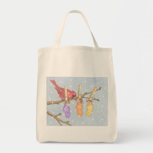 House-Mouse Design® - Grocery Bag Tote Bag (Voorkant)