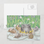 House-Mouse Design® - kerstBriefkaarten Feestdagenkaart (Voorkant / Achterkant)