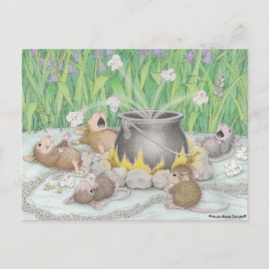 House-Mouse Design® - kerstBriefkaarten Feestdagenkaart (Voorkant)