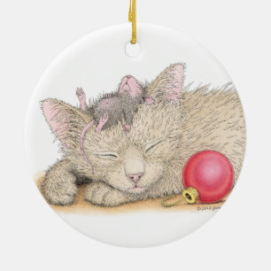 House-Mouse Design® - kerstversiering Keramisch Ornament