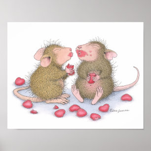 House-Mouse Design® - Lees mijn liften Poster