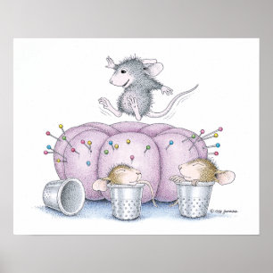 House-Mouse Design® - Mouse Bounce Poster