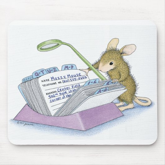 House-Mouse Design® Muismatten (Voorkant)