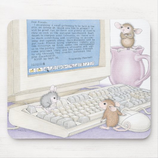 House-Mouse Design® Muismatten (Voorkant)