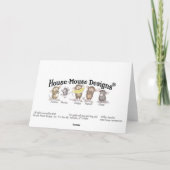 House-Mouse Design® - Note Cards Kaart (Achterkant)