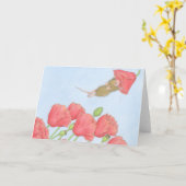 House-Mouse Design® - Note Cards Kaart (Gele Bloem)