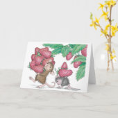 House-Mouse Design® - Notecards Kaart (Gele Bloem)