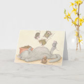 House-Mouse Design® - Notitiekaarten (Gele Bloem)