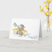 House-Mouse Design® - Notitiekaarten (Gele Bloem)