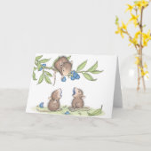 House-Mouse Design® - Notitiekaarten (Gele Bloem)
