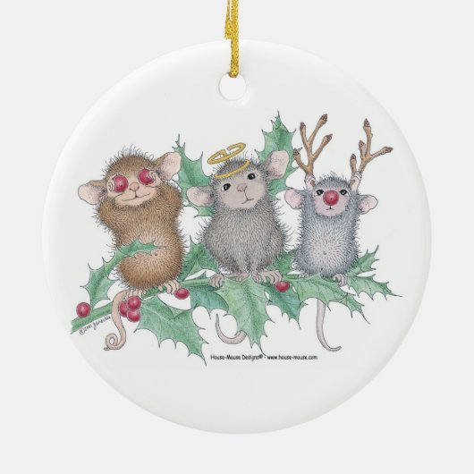 House-Mouse Design® - Ornament (Achterkant)