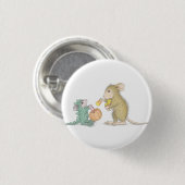 House-Mouse Design® - Pins Ronde Button 3,2 Cm (Voorkant /achterkant)