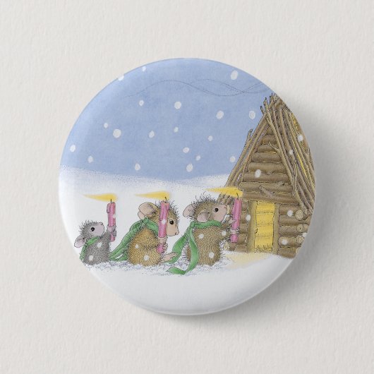 House-Mouse Design® - Pins Ronde Button 5,7 Cm (Voorkant)