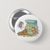 House-Mouse Design® - Pins Ronde Button 5,7 Cm (Voorkant /achterkant)