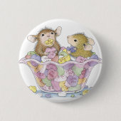 House-Mouse Design® - Pins Ronde Button 5,7 Cm (Voorkant)