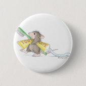 House-Mouse Design® - Pins Ronde Button 5,7 Cm (Voorkant)