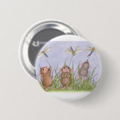 House-Mouse Design® - Pins Ronde Button 5,7 Cm (Voorkant /achterkant)
