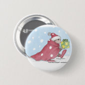House-Mouse Design® - Pins Ronde Button 5,7 Cm (Voorkant /achterkant)