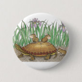 House-Mouse Design® - Pins Ronde Button 5,7 Cm (Voorkant)