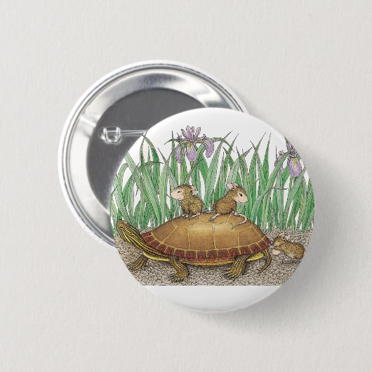 House-Mouse Design® - Pins Ronde Button 5,7 Cm (Voorkant /achterkant)