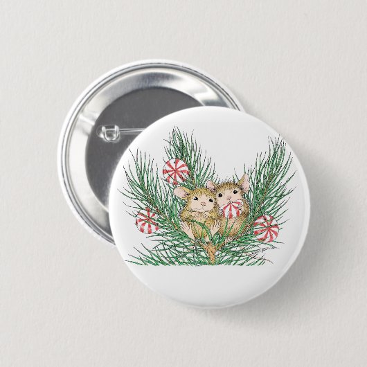 House-Mouse Design® - Pins Ronde Button 5,7 Cm (Voorkant /achterkant)