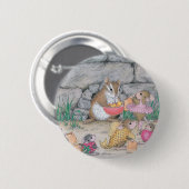 House-Mouse Design® - Pins Ronde Button 5,7 Cm (Voorkant /achterkant)
