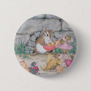 House-Mouse Design® - Pins Ronde Button 5,7 Cm