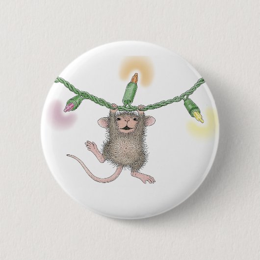 House-Mouse Design® - Pins Ronde Button 5,7 Cm (Voorkant)