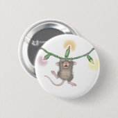 House-Mouse Design® - Pins Ronde Button 5,7 Cm (Voorkant /achterkant)