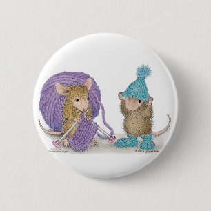 House-Mouse Design® - Pins Ronde Button 5,7 Cm
