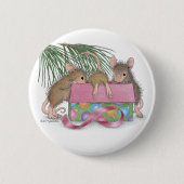 House-Mouse Design® - Pins Ronde Button 5,7 Cm (Voorkant)