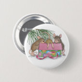 House-Mouse Design® - Pins Ronde Button 5,7 Cm (Voorkant /achterkant)