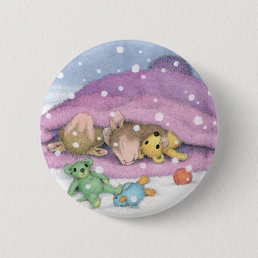 House-Mouse Design® - Pins Ronde Button 5,7 Cm (Voorkant)