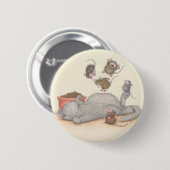 House-Mouse Design® - Pins Ronde Button 5,7 Cm (Voorkant /achterkant)