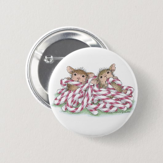 House-Mouse Design® - Pins Ronde Button 5,7 Cm (Voorkant /achterkant)