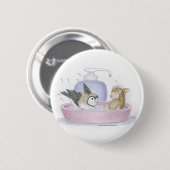 House-Mouse Design® - Pins Ronde Button 5,7 Cm (Voorkant /achterkant)
