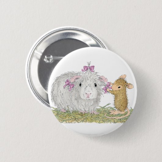 House-Mouse Design® - Pins Ronde Button 5,7 Cm (Voorkant /achterkant)