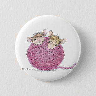 House-Mouse Design® - Pins Ronde Button 5,7 Cm