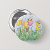House-Mouse Design® - Pins Ronde Button 5,7 Cm (Voorkant /achterkant)