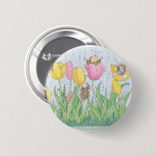 House-Mouse Design® - Pins Ronde Button 5,7 Cm (Voorkant /achterkant)