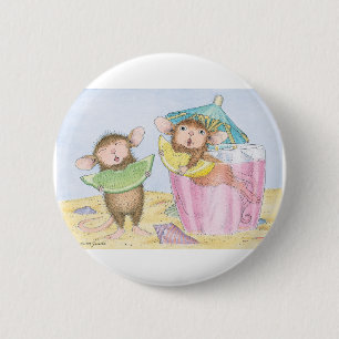 House-Mouse Design® - Pins Ronde Button 5,7 Cm