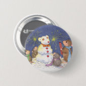 House-Mouse Design® - Pins Ronde Button 5,7 Cm (Voorkant /achterkant)