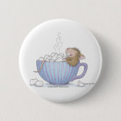 House-Mouse Design® - Pins Ronde Button 5,7 Cm (Voorkant)