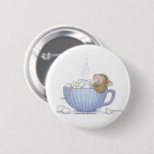 House-Mouse Design® - Pins Ronde Button 5,7 Cm (Voorkant /achterkant)