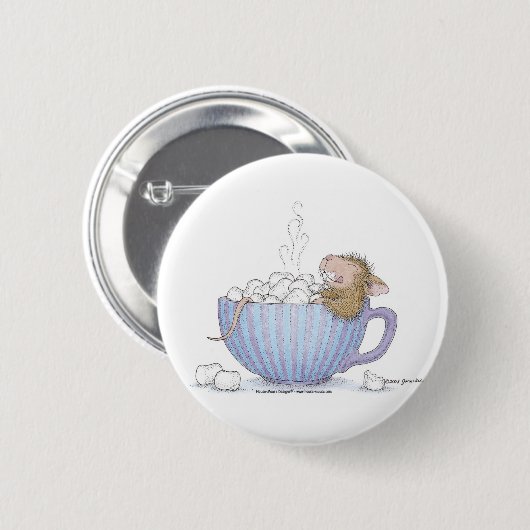 House-Mouse Design® - Pins Ronde Button 5,7 Cm (Voorkant /achterkant)