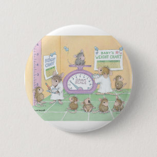 House-Mouse Design® - Pins Ronde Button 5,7 Cm