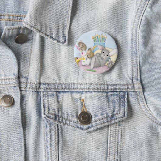 House-Mouse Design® - Pins Ronde Button 5,7 Cm (In situ)